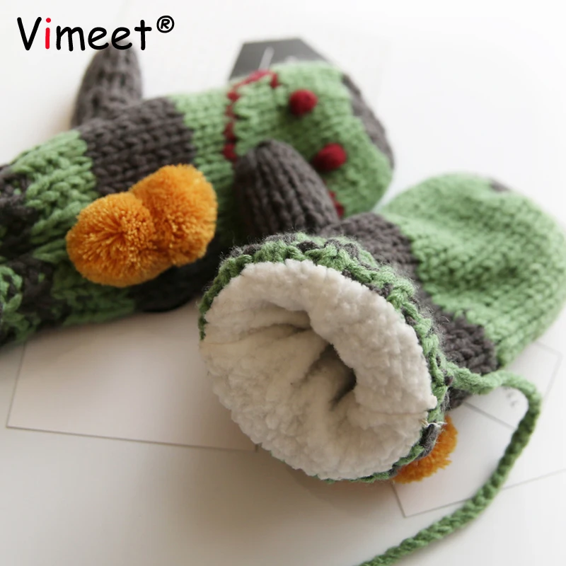 Vimeet Clothes Accessory Female Winter Gloves Women Knitted Thick Gloves Girl Warm Mittens Cute Gloves VM-G501
Vimeet Clothes Accessory Female Winter Gloves Women Knitted Thick Gloves Girl Warm Mittens Cute Gloves VM-G501