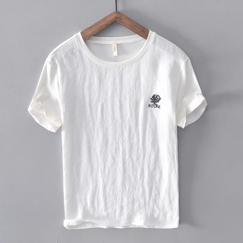 2019 New arrival short sleeve linen t shirt men brand casual round neck t-shirt mens white summer t shirts male tops chemise
2019 New arrival short sleeve linen t shirt men brand casual round neck t-shirt mens white summer t shirts male tops chemise