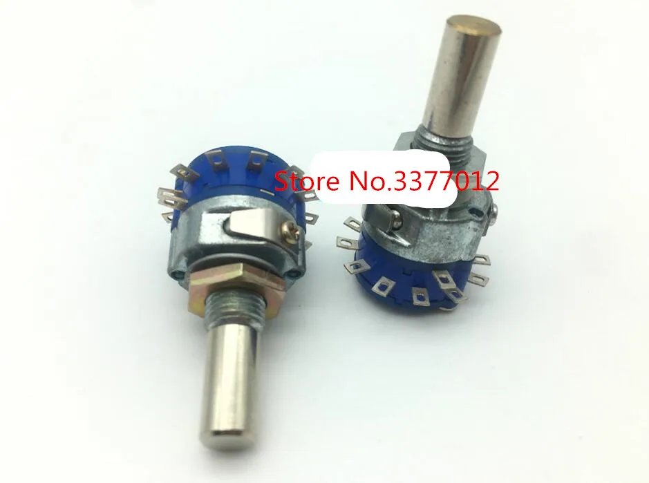 1pcs/lot For IWATSU switch MS14 small rotary band switch 1 layer 2 knife 4 file 12 foot
1pcs/lot For IWATSU switch MS14 small rotary band switch 1 layer 2 knife 4 file 12 foot