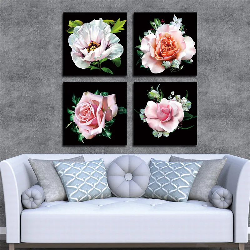 Canvas Painting Modern Art Oil Paint Modular Rose Flower Pictures Canvas Prints Art Decorative Poster For Living Room no frame
Canvas Painting Modern Art Oil Paint Modular Rose Flower Pictures Canvas Prints Art Decorative Poster For Living Room no frame