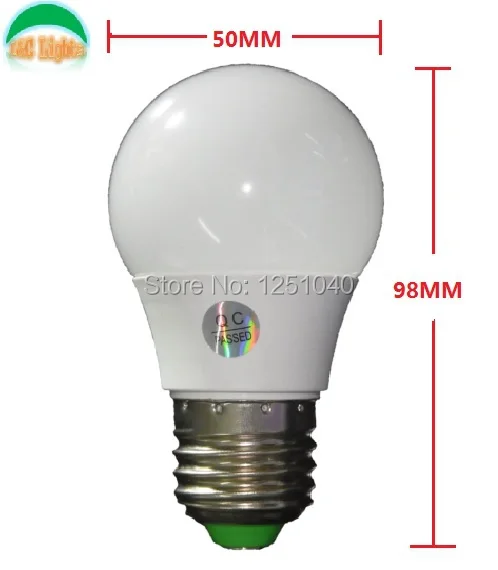 Dimmable A50 E27 LED Bulb,AC110V/220V LED Light,SMD 5730 LED Lamp,3W LED Spotlight,Corridor lights Warranty 3 Years,6PCs a lot
Dimmable A50 E27 LED Bulb,AC110V/220V LED Light,SMD 5730 LED Lamp,3W LED Spotlight,Corridor lights Warranty 3 Years,6PCs a lot