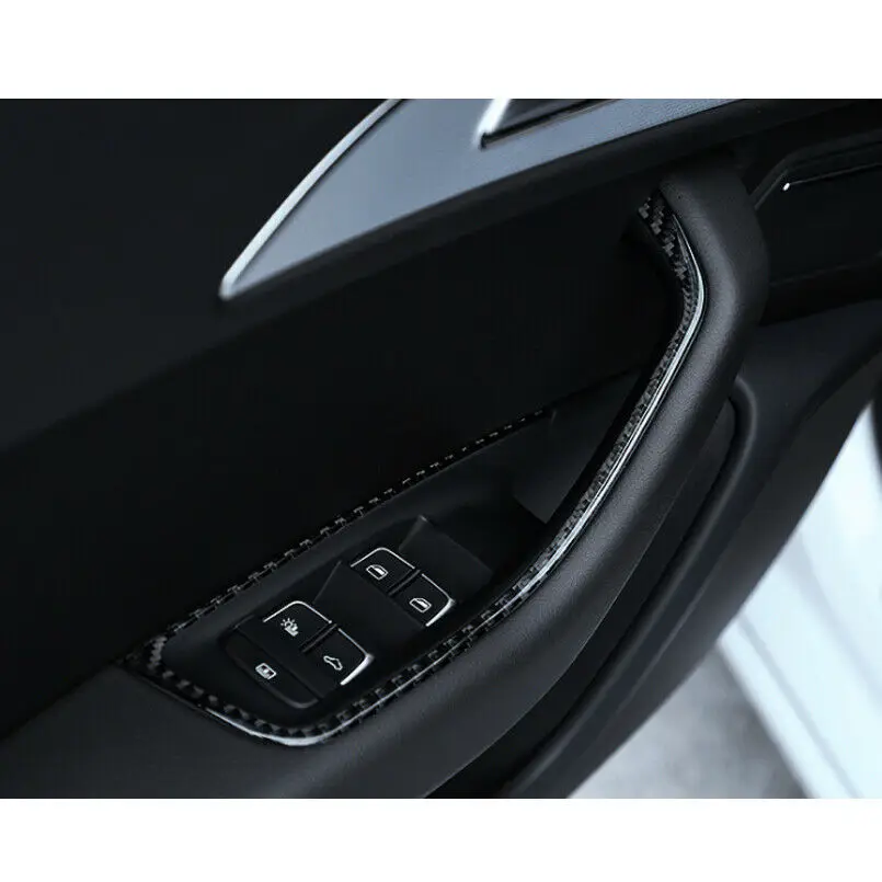 For Audi A6L 2012-2018 Carbon fiber Interior Door Window Lift Switch Button Panel Cover Frame Garnish Car Styling
For Audi A6L 2012-2018 Carbon fiber Interior Door Window Lift Switch Button Panel Cover Frame Garnish Car Styling