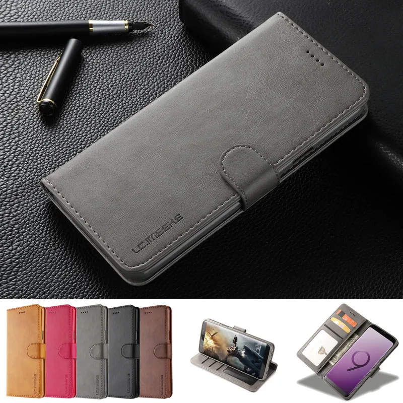 S9 чехлы для Samsung Galaxy Plus роскошный брендовый чехол телефона кожаный бумажник с