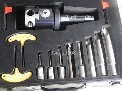 Precision NBH2084 8-280mm Boring Head System+R8 7/16 Holder +8pcs 20mm Boring Bar Boring rang 8-280mm Boring tool Set
Precision NBH2084 8-280mm Boring Head System+R8 7/16 Holder +8pcs 20mm Boring Bar Boring rang 8-280mm Boring tool Set