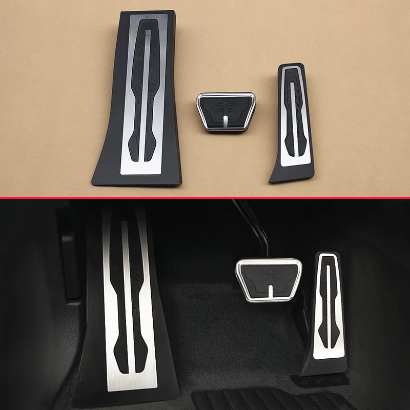 3Pcs Gas Brake Non-Slip Footrest Pedal Set For BMW X5 X6 X5M X6M F15 F16 F85 F86 Steel No Drill Accelerator Cover Accessories
3Pcs Gas Brake Non-Slip Footrest Pedal Set For BMW X5 X6 X5M X6M F15 F16 F85 F86 Steel No Drill Accelerator Cover Accessories
