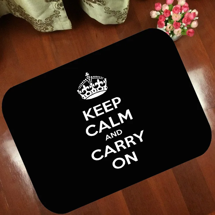 Floor Mats Anti Slip Mat An crown cartoon keep calm and carry on Printed Pattern Carpet Rug for Bathroom Door Living Room
Floor Mats Anti Slip Mat An crown cartoon keep calm and carry on Printed Pattern Carpet Rug for Bathroom Door Living Room