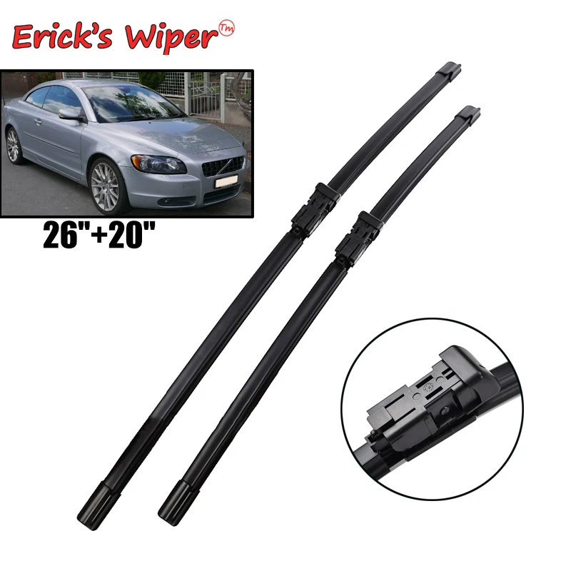 Erick's Wiper LHD Front Wiper Blades For Volvo S40 2007 - 2012 Windshield Windscreen Front Window 26''+20''
Erick's Wiper LHD Front Wiper Blades For Volvo S40 2007 - 2012 Windshield Windscreen Front Window 26''+20''