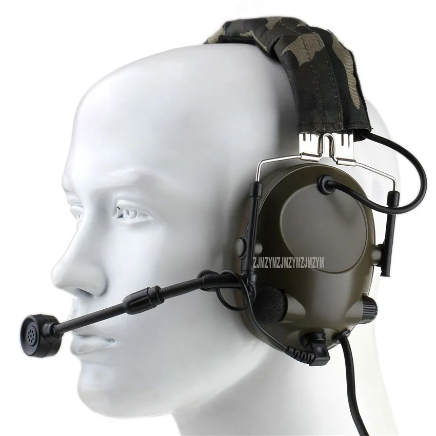 Z042 Tactical Microphone Headset For Comtac Noise Reduction Headset Outdoor Sports Military High Tone Quality Headphone Tool
Z042 Tactical Microphone Headset For Comtac Noise Reduction Headset Outdoor Sports Military High Tone Quality Headphone Tool