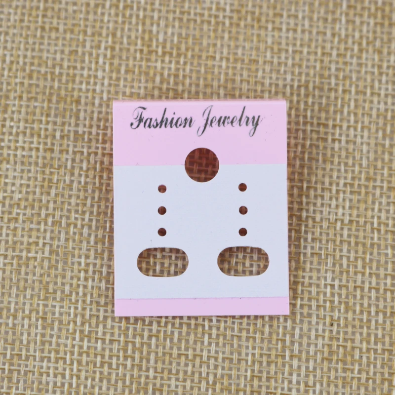 200pcs 3x3.7cm Pink Plastic Jewelry Display Holder Paper Earrings Packaging Card Earring Stud Showing Cards Cute Jewelry Card
200pcs 3x3.7cm Pink Plastic Jewelry Display Holder Paper Earrings Packaging Card Earring Stud Showing Cards Cute Jewelry Card