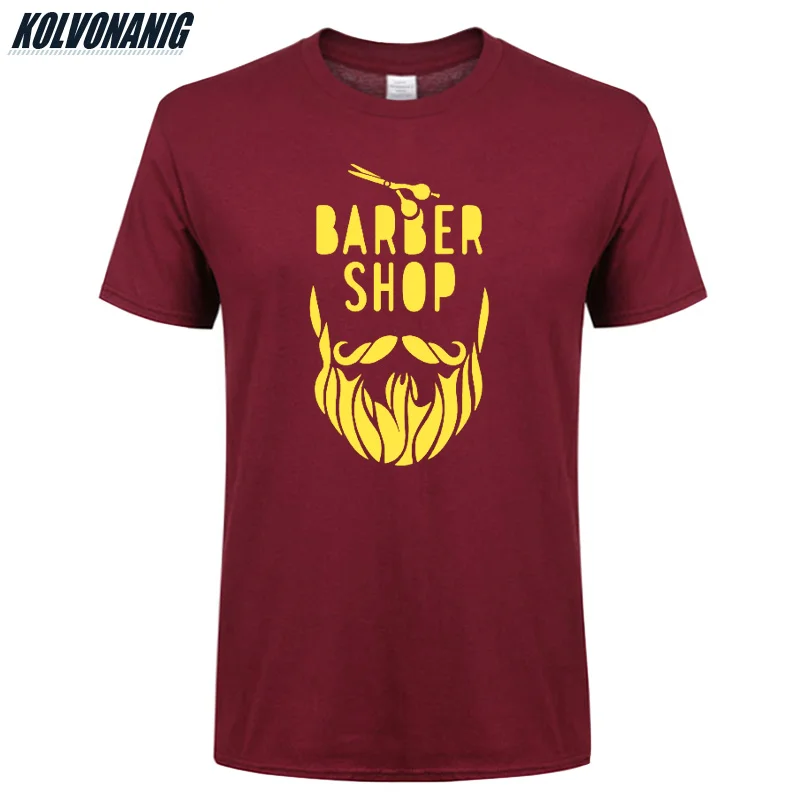 KOLVONANIG 2019 Summer Barbershop Man beards&scissors Funny Printed T Shirt Men Cotton O-Neck Short-Sleeve Casual T-Shirts Tops
KOLVONANIG 2019 Summer Barbershop Man beards&scissors Funny Printed T Shirt Men Cotton O-Neck Short-Sleeve Casual T-Shirts Tops
