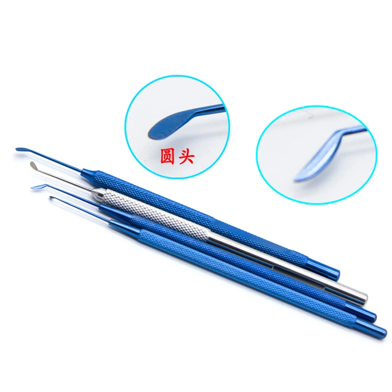 SML Size Titanium Alloy Microscopic Instruments Ophthalmic Eyelid Scraper Tarsal Gland Upper Eyelid Scraper Separation Tool
SML Size Titanium Alloy Microscopic Instruments Ophthalmic Eyelid Scraper Tarsal Gland Upper Eyelid Scraper Separation Tool
