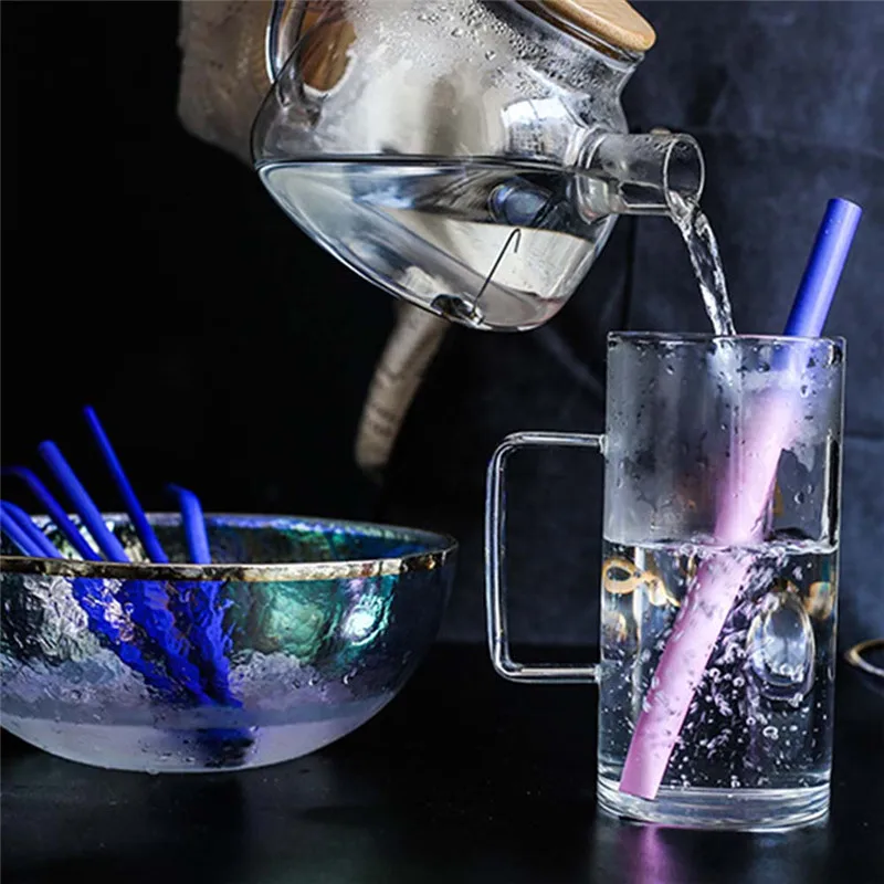 304 Stainless Steel Induction Temperature Color Change Straw Metal Straw Small Brushes
304 Stainless Steel Induction Temperature Color Change Straw Metal Straw Small Brushes