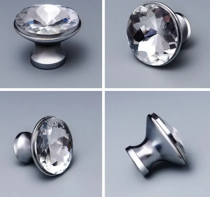 30mm Diamond Shape Crystal Glass Knobs Cupboard Pulls Drawer Knobs Kitchen Cabinet Handles Furniture Handle Hardware Wholesale
30mm Diamond Shape Crystal Glass Knobs Cupboard Pulls Drawer Knobs Kitchen Cabinet Handles Furniture Handle Hardware Wholesale