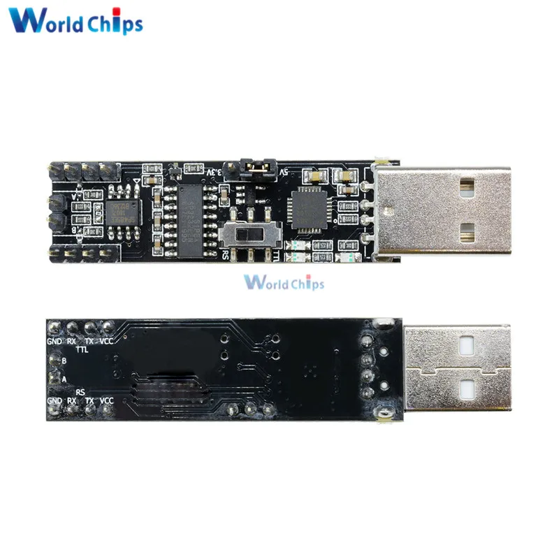 Плата чипа CP2102 с последовательным портом TTL RS485 RS232 USB 3 в 1 шт.|usb to rs485|usb tors232 ttl |