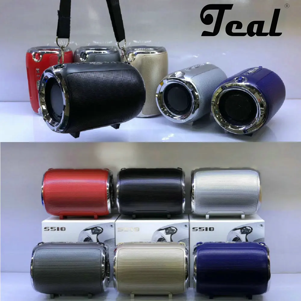 TEAL Mini Portable Bluetooth Speaker Bass Subwoofer Wireless Stereo Support FM/TF card / AUX Outdoor Wireless Speaker
TEAL Mini Portable Bluetooth Speaker Bass Subwoofer Wireless Stereo Support FM/TF card / AUX Outdoor Wireless Speaker