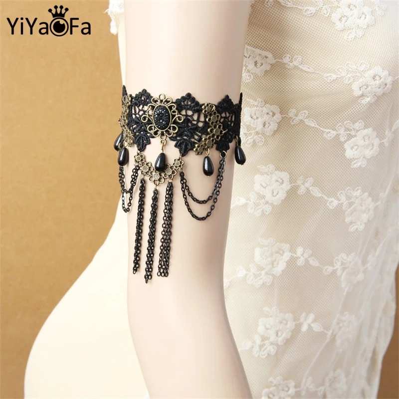 YiYaoFa DIY Lace Arm Bracelet for Women Arm Bangles Fashion Summer Girl Jewelry Handmade Gothic Jewelry YAT-01
YiYaoFa DIY Lace Arm Bracelet for Women Arm Bangles Fashion Summer Girl Jewelry Handmade Gothic Jewelry YAT-01
