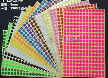 Free shipping wholesales dia.8mm colorful round blank paper stickers,3900pcs a lot/gift packing label/price tag/DIY pink sticker
Free shipping wholesales dia.8mm colorful round blank paper stickers,3900pcs a lot/gift packing label/price tag/DIY pink sticker