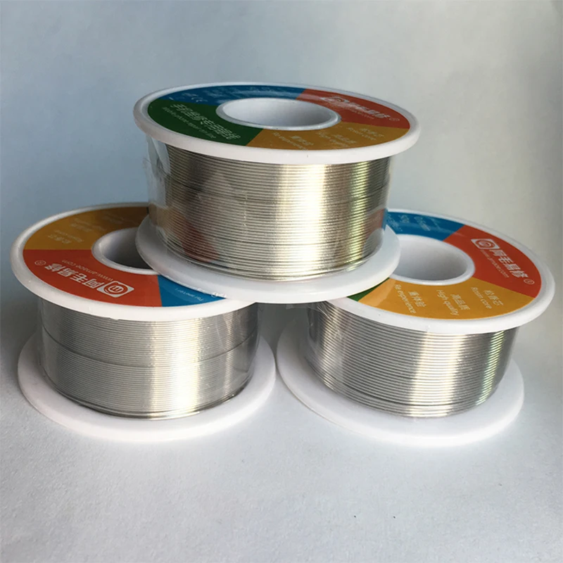 0.6mm/0.5mm/0.3mm Soldering Wire 63/37 PCB Mobile Phone Computer Welding Repair Rosin Core 50g
0.6mm/0.5mm/0.3mm Soldering Wire 63/37 PCB Mobile Phone Computer Welding Repair Rosin Core 50g