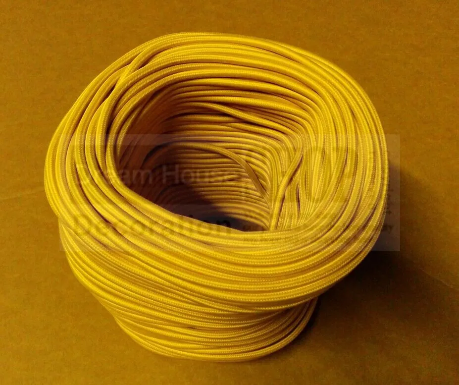 Free shipping Vintage style Cloth Covered Twisted Wire - yellow Pattern, Vintage Style Fabric Lamp Cord
Free shipping Vintage style Cloth Covered Twisted Wire - yellow Pattern, Vintage Style Fabric Lamp Cord