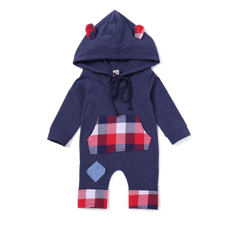 Baby Rompers Spring Long Sleeve Newborn Baby Boy Girl Costume Cotton Romper Playsuit Baby Clothes Hooded Cute Clothing
Baby Rompers Spring Long Sleeve Newborn Baby Boy Girl Costume Cotton Romper Playsuit Baby Clothes Hooded Cute Clothing