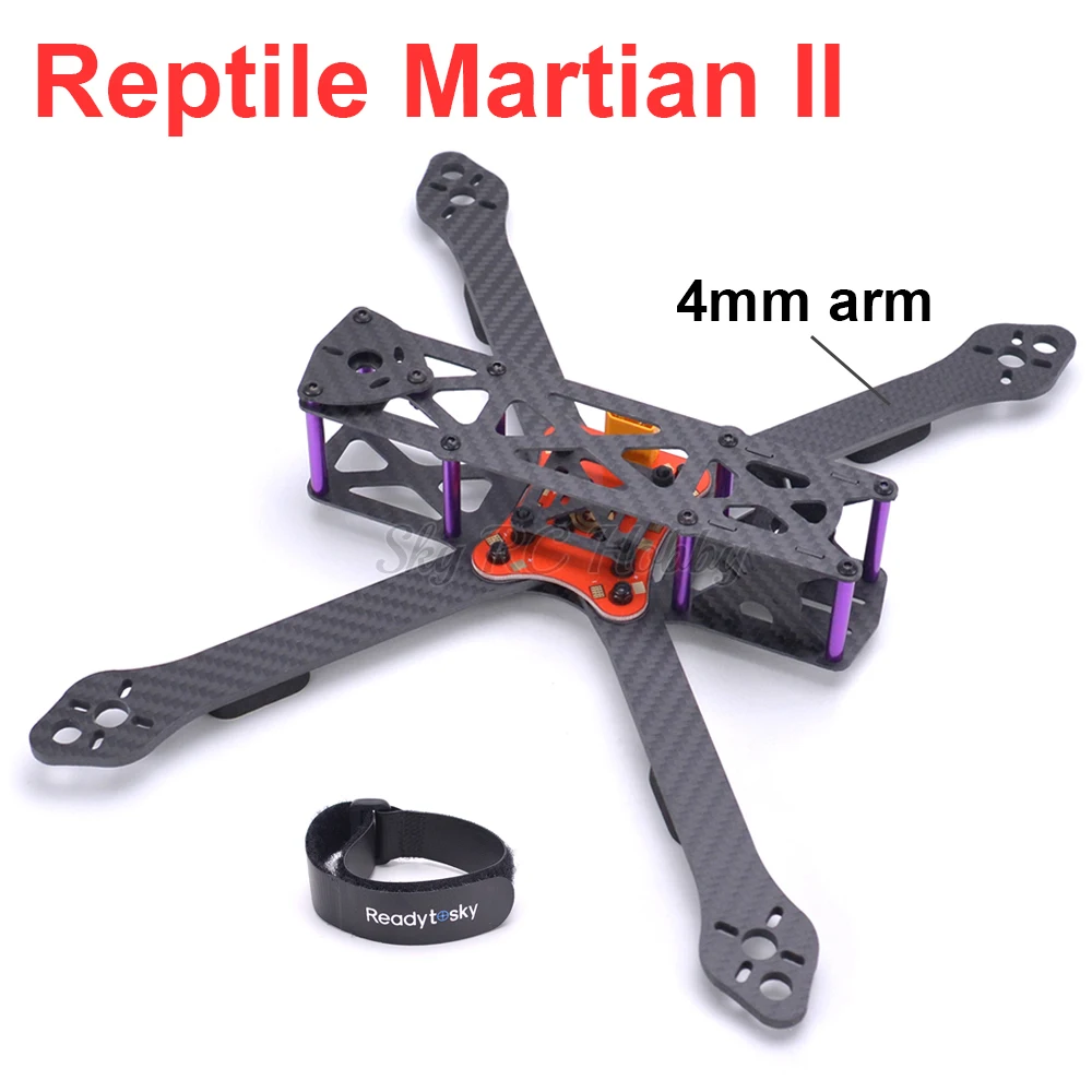 REPTILE Martian II 5 7 8 inch 220 250 295 335 / 220mm 295mm 335mm Carbon Fiber Frame Kit w/ 4mm Arm PDB For FPV RC Racing Drone
REPTILE Martian II 5 7 8 inch 220 250 295 335 / 220mm 295mm 335mm Carbon Fiber Frame Kit w/ 4mm Arm PDB For FPV RC Racing Drone