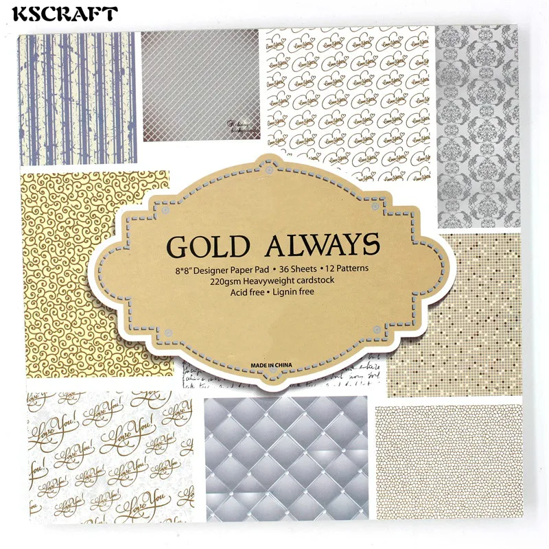 KSCRAFT 36sheets/lot 8" Love You Pattern Decorative Scrapbooking Kit DIY photo album background Art paper
KSCRAFT 36sheets/lot 8" Love You Pattern Decorative Scrapbooking Kit DIY photo album background Art paper