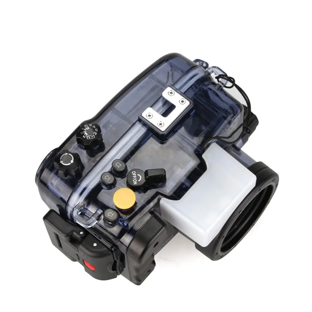 SeaFrogs 60m/195ft Waterproof Underwater Camera Housing Case for A6000 A6300 A6500 Can Be Used With 16-50mm Lens
SeaFrogs 60m/195ft Waterproof Underwater Camera Housing Case for A6000 A6300 A6500 Can Be Used With 16-50mm Lens