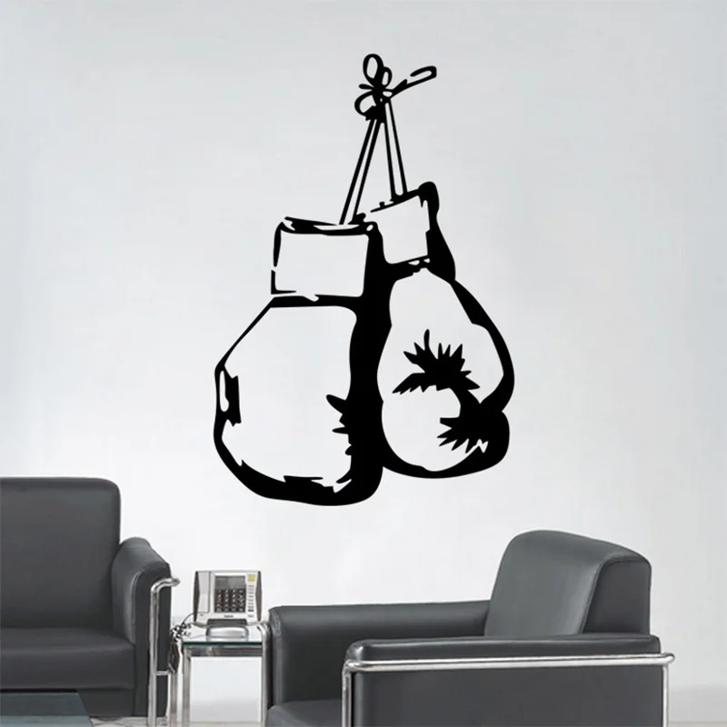 Cool Boxing Gloves Fighting Battle Stripe Wall Mural Sticker Decal Wallpaper Man Boys Bedroom Graphic Home Decoration 40*60cm
Cool Boxing Gloves Fighting Battle Stripe Wall Mural Sticker Decal Wallpaper Man Boys Bedroom Graphic Home Decoration 40*60cm