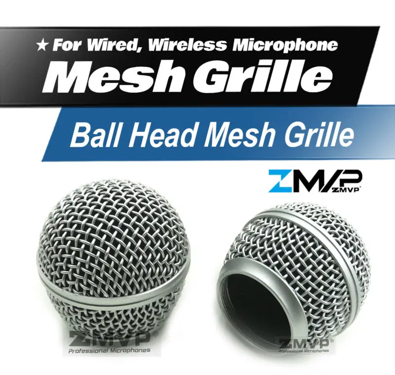 High Quality Export Version Replacement Ball Head Mesh Microphone Grille Accessories for Shure BETA58 BETA58A SM58 SM58S SM58LC
High Quality Export Version Replacement Ball Head Mesh Microphone Grille Accessories for Shure BETA58 BETA58A SM58 SM58S SM58LC
