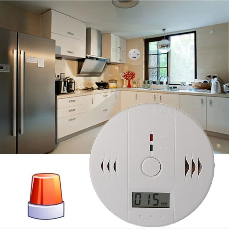 2018 New Home Safety CO Carbon Monoxide Poisoning Smoke Gas Sensor Warning Alarm Detector Kitchen High Quality
2018 New Home Safety CO Carbon Monoxide Poisoning Smoke Gas Sensor Warning Alarm Detector Kitchen High Quality