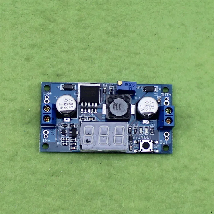 10pcs/lot DC-DC boost module digital voltmeter shows the LM2577 digital boost 3A output current
10pcs/lot DC-DC boost module digital voltmeter shows the LM2577 digital boost 3A output current