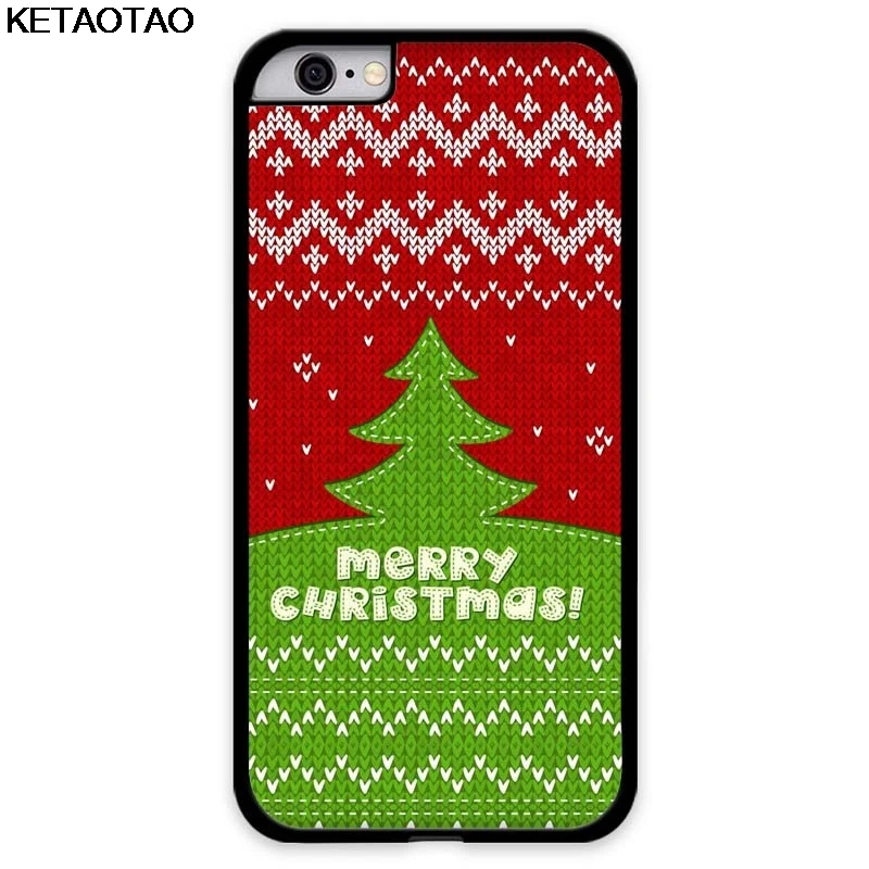 KETAOTAO чехлы для телефонов с новым годом и Рождеством Samsung S4 S5 S6 S7 S8 S9 NOTE 4 5 7 8 мягкий
