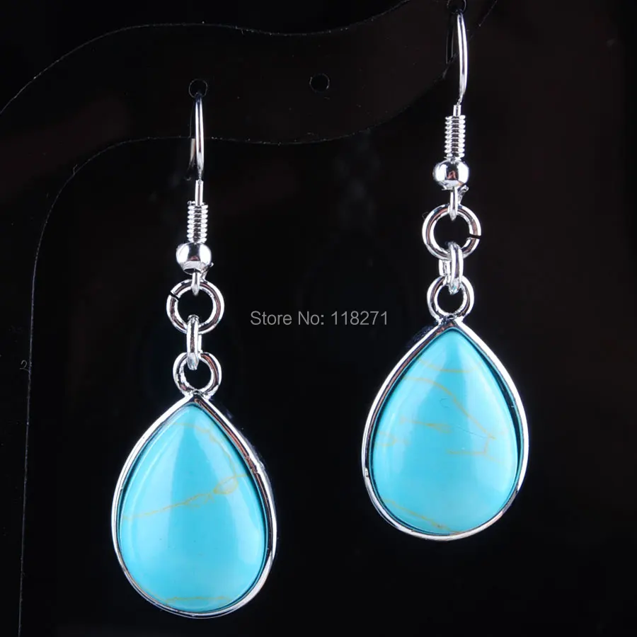WOJIAER Natural Opal Turquoises Gem Stone Water Drop Cabochon Beads Dangle Earrings For Women Fashion Ear Jewelry PBR322
WOJIAER Natural Opal Turquoises Gem Stone Water Drop Cabochon Beads Dangle Earrings For Women Fashion Ear Jewelry PBR322