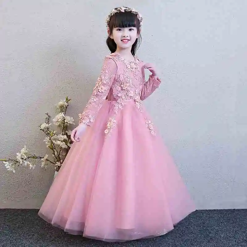 2018 Appliques Girls first communion dresses Party Ball Gown Flower Girl Dress For Wedding Kids Vestido Daminha Casamento
2018 Appliques Girls first communion dresses Party Ball Gown Flower Girl Dress For Wedding Kids Vestido Daminha Casamento