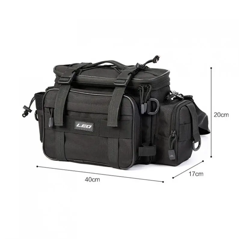 Multifunctional Waterproof Oxford Cloth Waist Shoulder Messenger Fishing Tackle Reel Lure Camera Storage Bag Outdoor Fishing Bag
Multifunctional Waterproof Oxford Cloth Waist Shoulder Messenger Fishing Tackle Reel Lure Camera Storage Bag Outdoor Fishing Bag