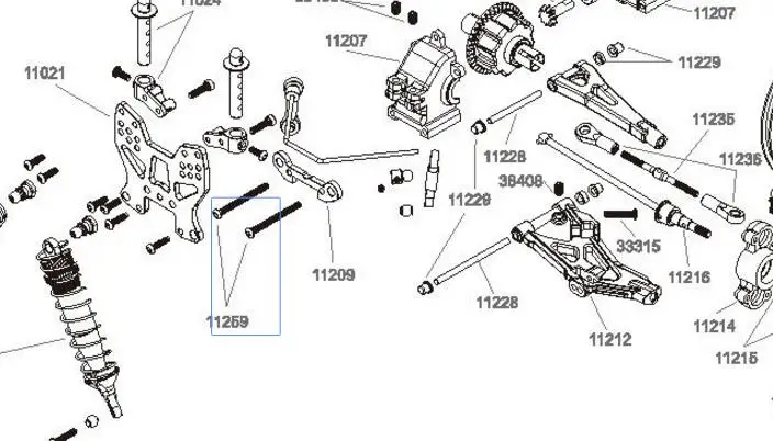 OFNA/HOBAO RACING 11259 Transmission box fixing screw for 1/10 HYPER 10SC HYPER TT Free Shipping
OFNA/HOBAO RACING 11259 Transmission box fixing screw for 1/10 HYPER 10SC HYPER TT Free Shipping