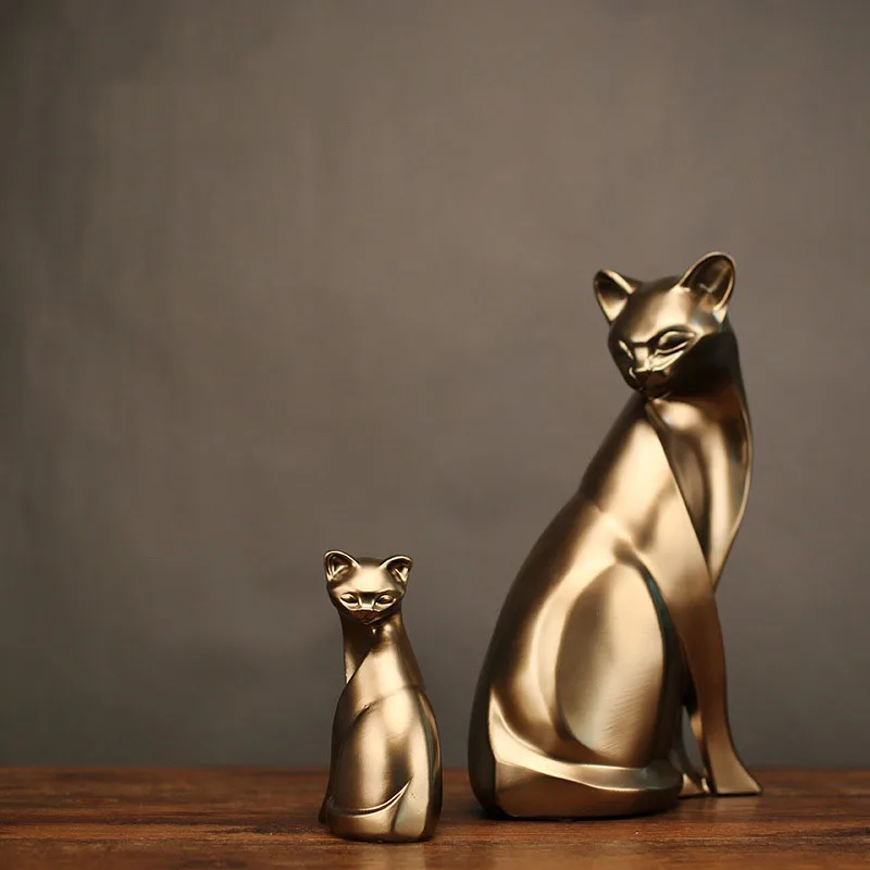 New resin material couple animal cat retro creative home decoration crafts soft decoration
New resin material couple animal cat retro creative home decoration crafts soft decoration