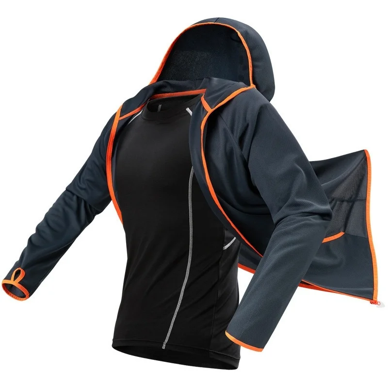 Fishing Men Clothes Tech Hydrophobic Clothing Brand Listing Casual Outdoor Camping Hooded Jackets Ice silk Waterproof
Fishing Men Clothes Tech Hydrophobic Clothing Brand Listing Casual Outdoor Camping Hooded Jackets Ice silk Waterproof