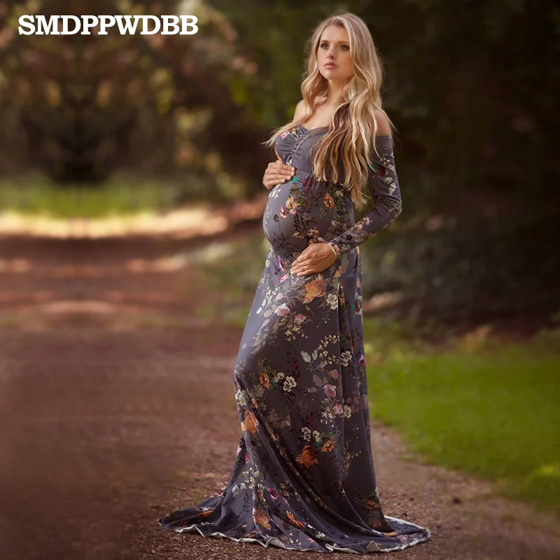 Atumn Winter Maternity Dresses Floral Maternity Dresses For Photo Shoot Maternity Photography Props Plus Size Dress Long Sleeve
Atumn Winter Maternity Dresses Floral Maternity Dresses For Photo Shoot Maternity Photography Props Plus Size Dress Long Sleeve