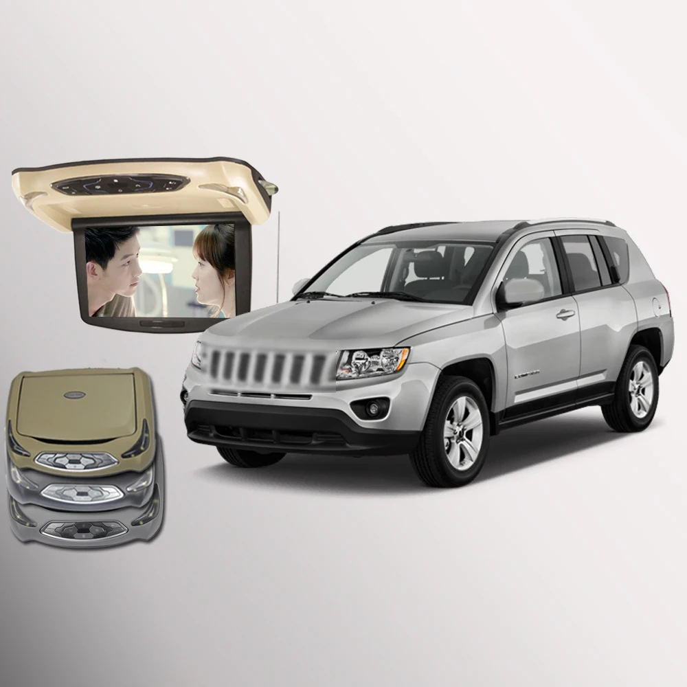BigBigRoad For Jeep Compass Car Roof Mounted In Car LED Digital Screen Support HDMI USB FM TV Game IR Remote Flip Down DVD
BigBigRoad For Jeep Compass Car Roof Mounted In Car LED Digital Screen Support HDMI USB FM TV Game IR Remote Flip Down DVD