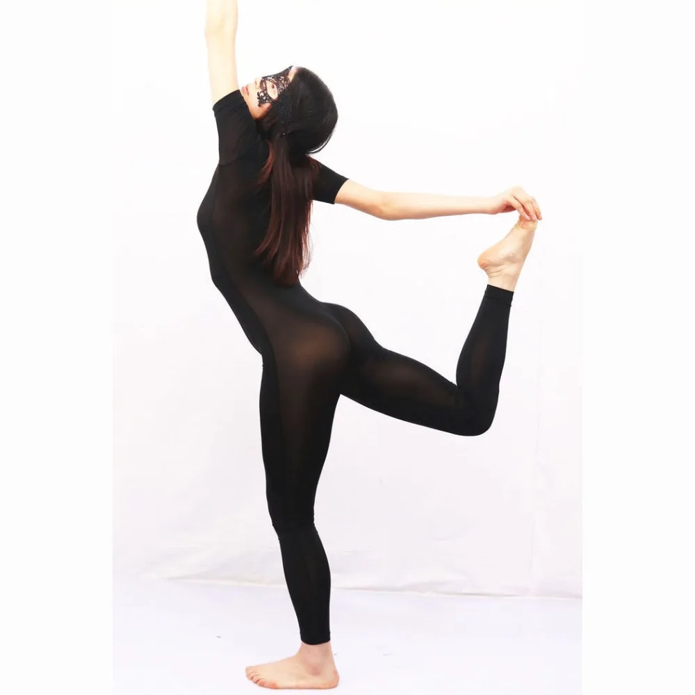 Zip Opne Crotch Ice Silk Jumpsuit Women Transparent Hot Sexy Jumpsuits Body Sculpting Rompers Base Shirt Bodysuit For Women Suit
Zip Opne Crotch Ice Silk Jumpsuit Women Transparent Hot Sexy Jumpsuits Body Sculpting Rompers Base Shirt Bodysuit For Women Suit