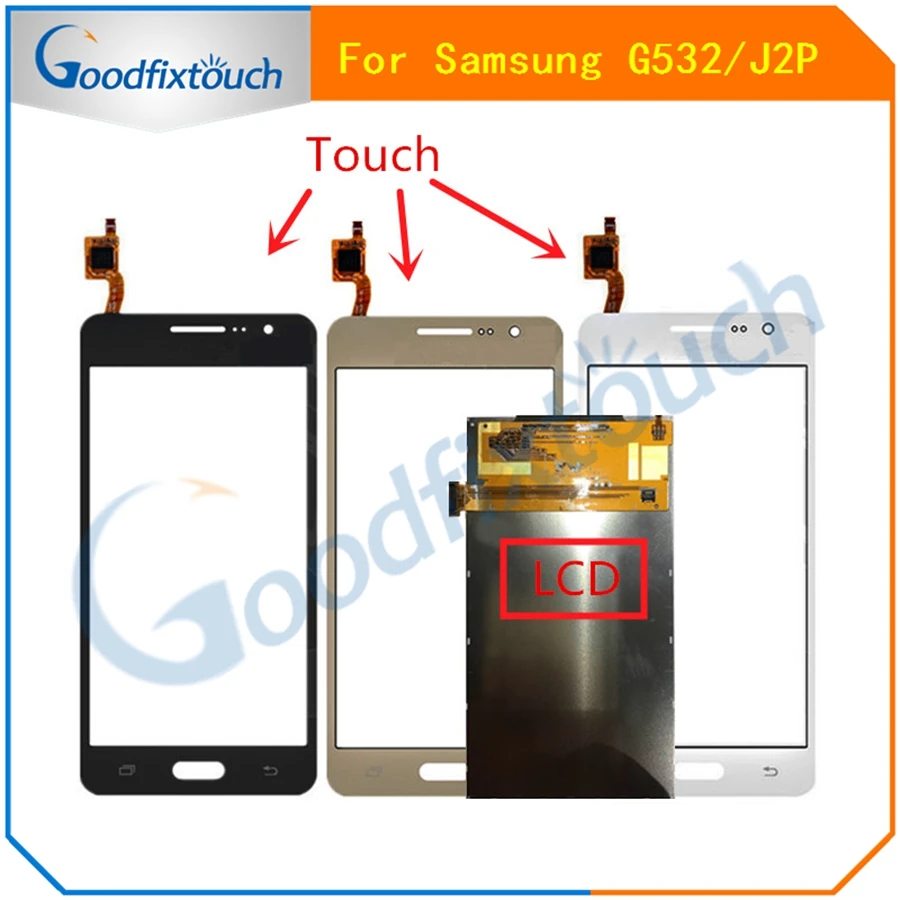 Высококачественный ЖК-дисплей 5,0 дюйма для Samsung Galaxy J2 Prime J2P SM-G532 G532 с сенсорным экраном и дигитайзером, сенсорная панель + отслеживание
Высококачественный ЖК-дисплей 5,0 дюйма для Samsung Galaxy J2 Prime J2P SM-G532 G532 с сенсорным экраном и дигитайзером, сенсорная панель + отслеживание