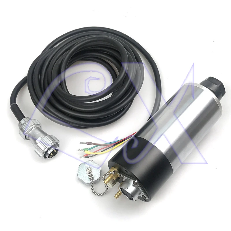 S6250-A07SL20T1 speed 7000RPM 500W Drilling spindle motor ER20 2N.M Water cooling spindle motor with 5M cable
S6250-A07SL20T1 speed 7000RPM 500W Drilling spindle motor ER20 2N.M Water cooling spindle motor with 5M cable