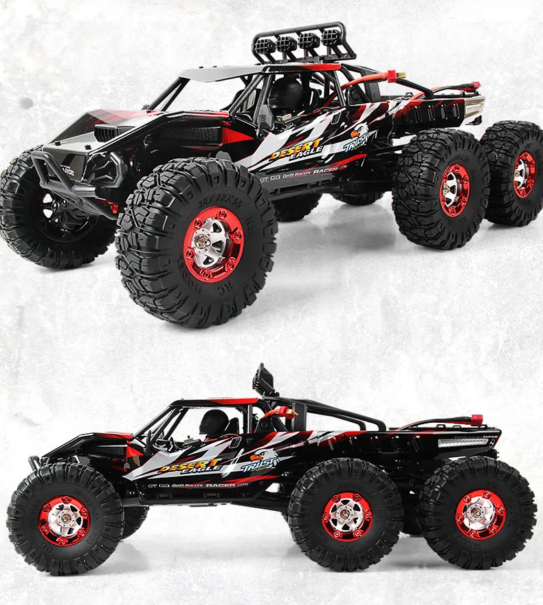 Professional RC truck vehile toy FY-06 2.4G 4CH 6 wheel 1:12 46cm 4WD Brushless 70KM/H High Speed RC truck Toys VS 21101 941
Professional RC truck vehile toy FY-06 2.4G 4CH 6 wheel 1:12 46cm 4WD Brushless 70KM/H High Speed RC truck Toys VS 21101 941
