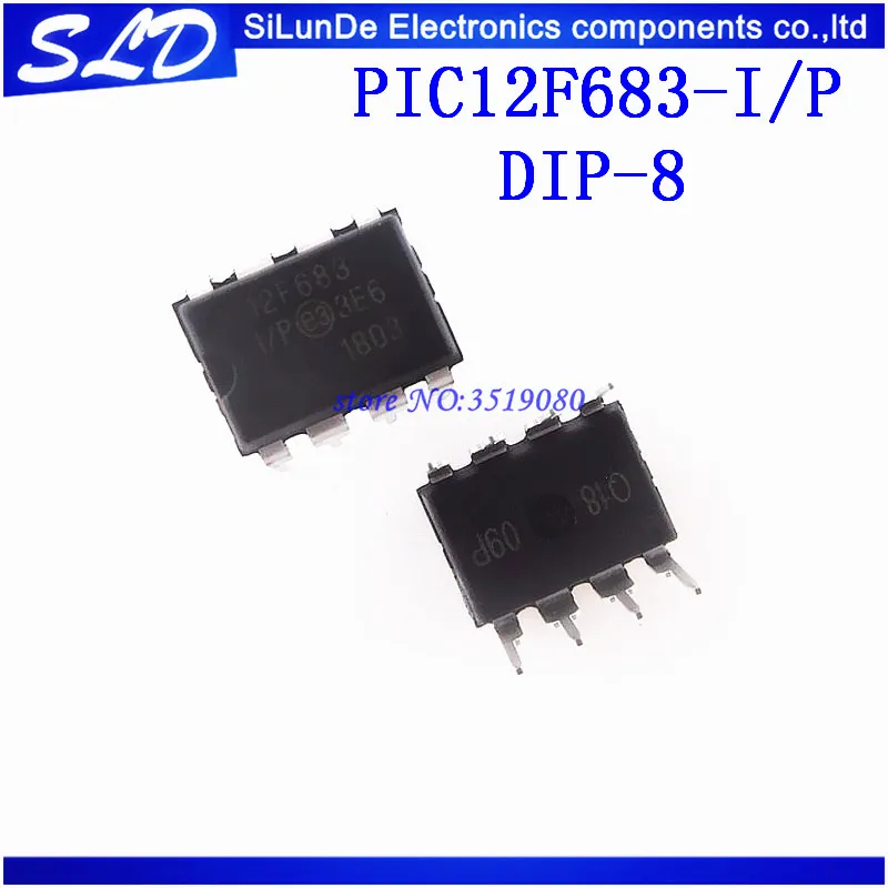 Free Shipping 20pcs/lot PIC12F683-I/P 12F683-I/P PIC12F683 12F683 DIP8 new and Original IN STOCK
Free Shipping 20pcs/lot PIC12F683-I/P 12F683-I/P PIC12F683 12F683 DIP8 new and Original IN STOCK