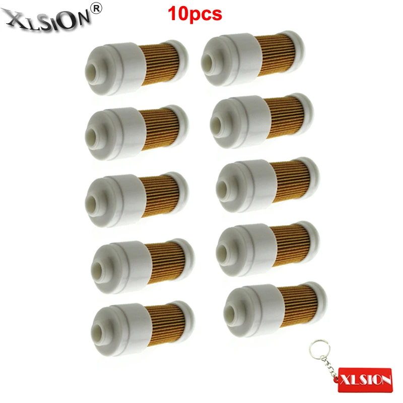 XLSION Aftermarket 10 шт подвесные топливные фильтры для Yamaha Z 150 175 200 225 300 HP #68F 24563 00 Sierra 18