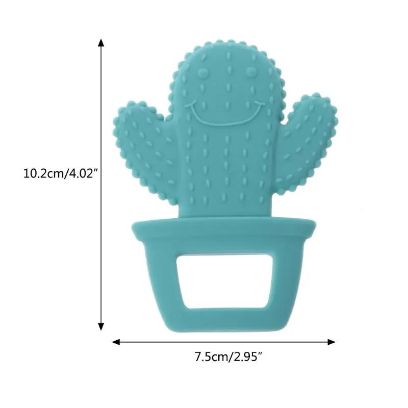 Cute Cactus Baby Teether Pacifier Teething Nursing Silicone BPA Free Necklace Toys
Cute Cactus Baby Teether Pacifier Teething Nursing Silicone BPA Free Necklace Toys