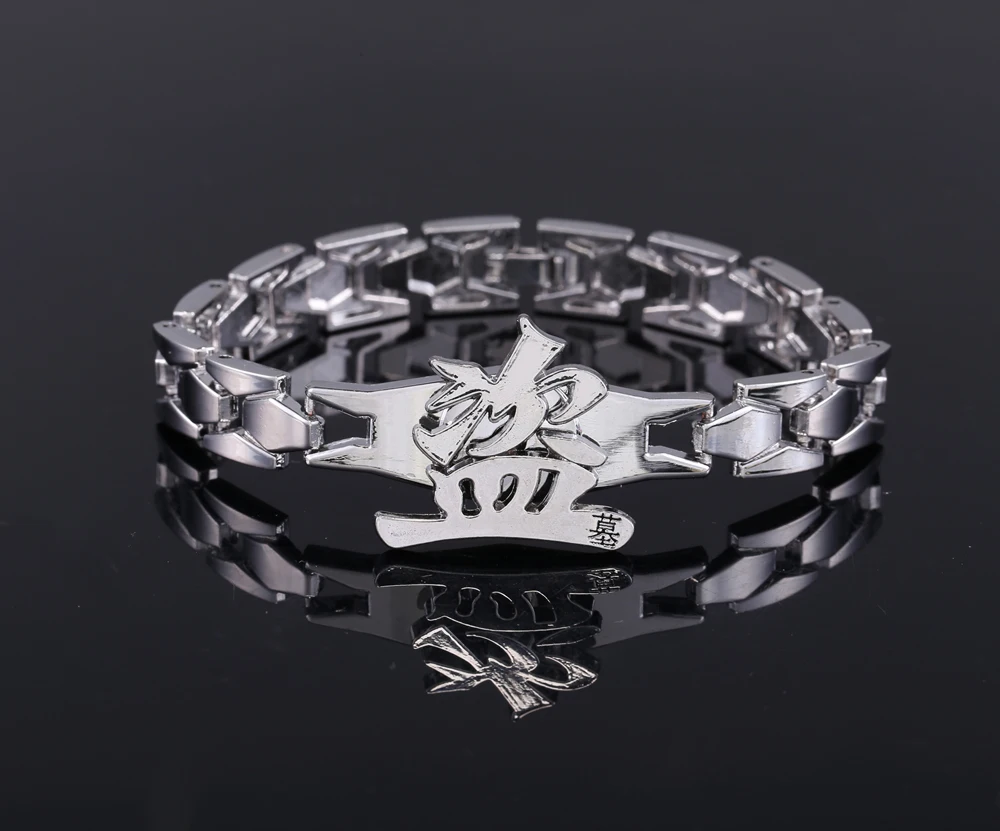 Wholesale Bracelets Silver Alloy Bracelets Rotatable pattern The Graver Robbers Chronicles bracelet Cosplay gifts bracelets
Wholesale Bracelets Silver Alloy Bracelets Rotatable pattern The Graver Robbers Chronicles bracelet Cosplay gifts bracelets