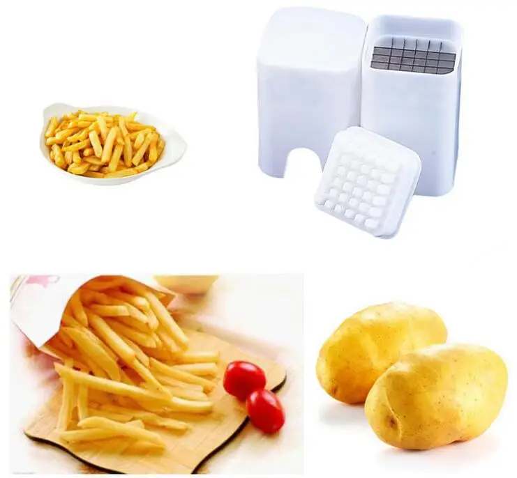 1PC Stainless Steel French Fry Cutter Kitchen Potato Chip Cutter Slicer Fries French Fry Potato Cutter Kitchen Tools OK 0305
1PC Stainless Steel French Fry Cutter Kitchen Potato Chip Cutter Slicer Fries French Fry Potato Cutter Kitchen Tools OK 0305