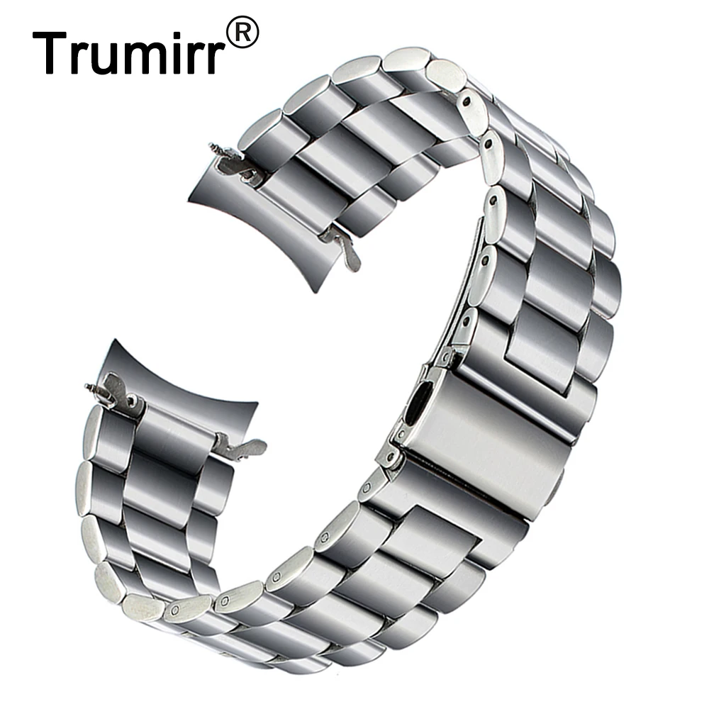 Premium Stainless Steel Watchband for Samsung Galaxy Watch 46mm SM-R800 Sports Band Curved End Strap Wrist Bracelet Silver Black
Premium Stainless Steel Watchband for Samsung Galaxy Watch 46mm SM-R800 Sports Band Curved End Strap Wrist Bracelet Silver Black